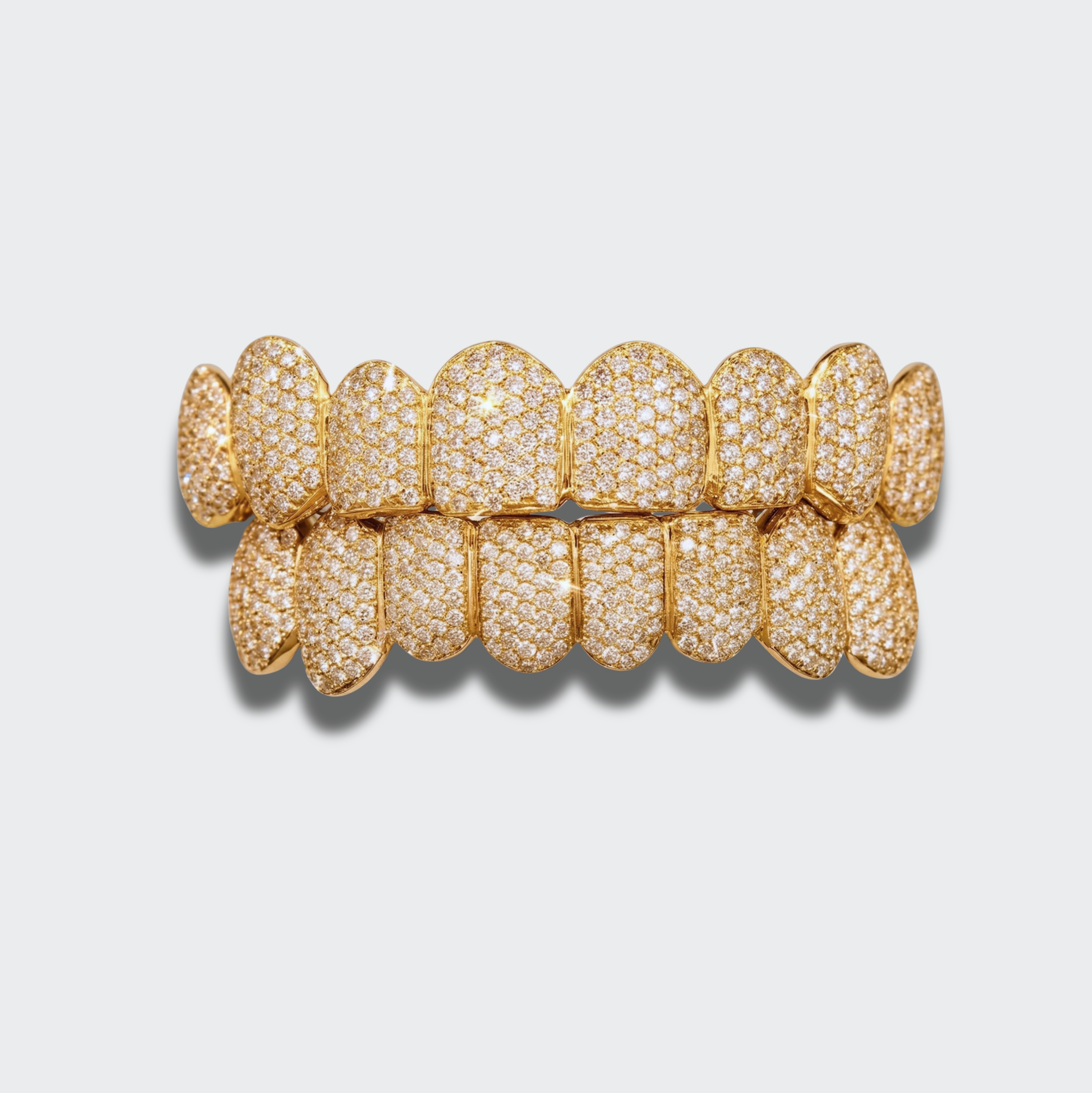 White Gold Plated Grillz