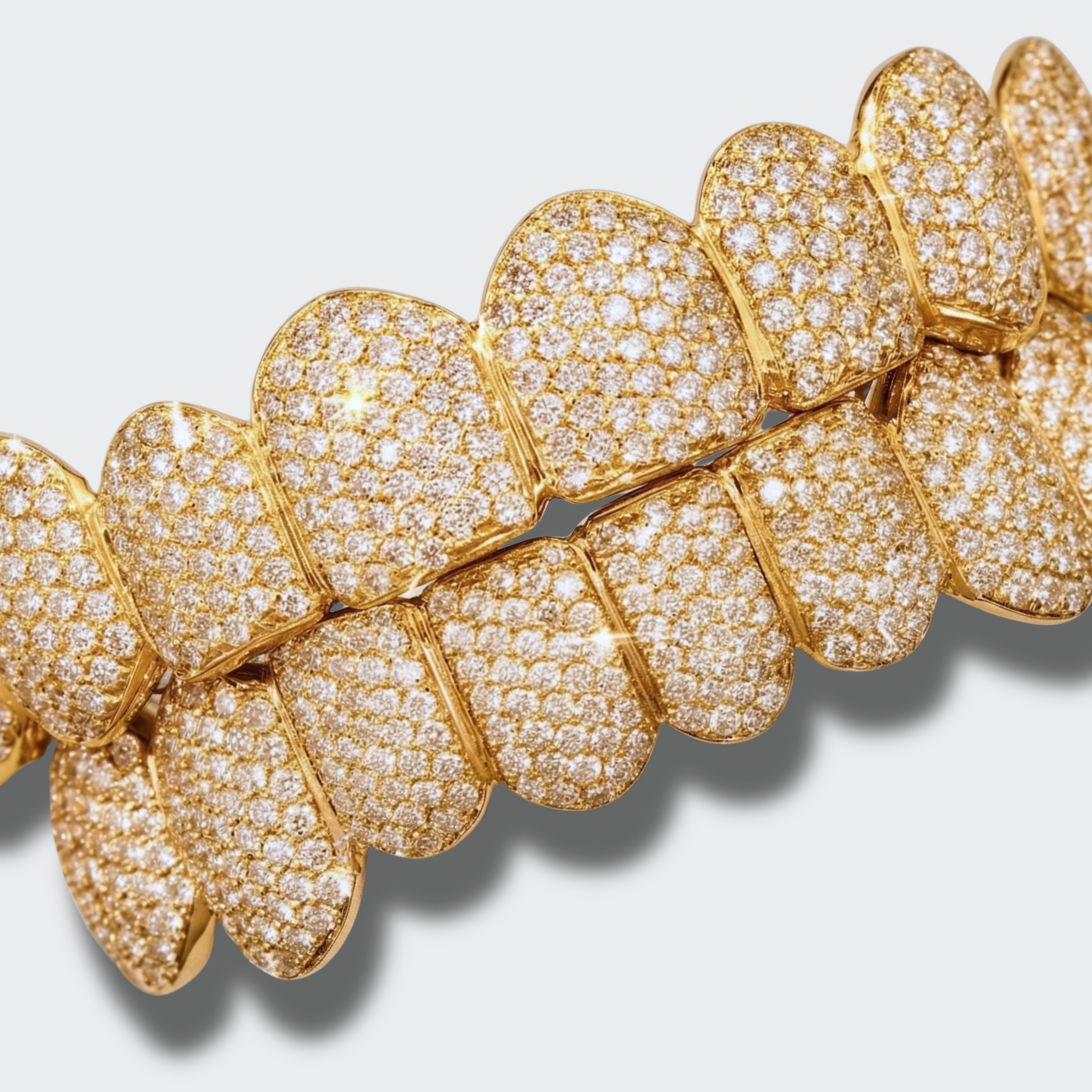 White Gold Plated Grillz