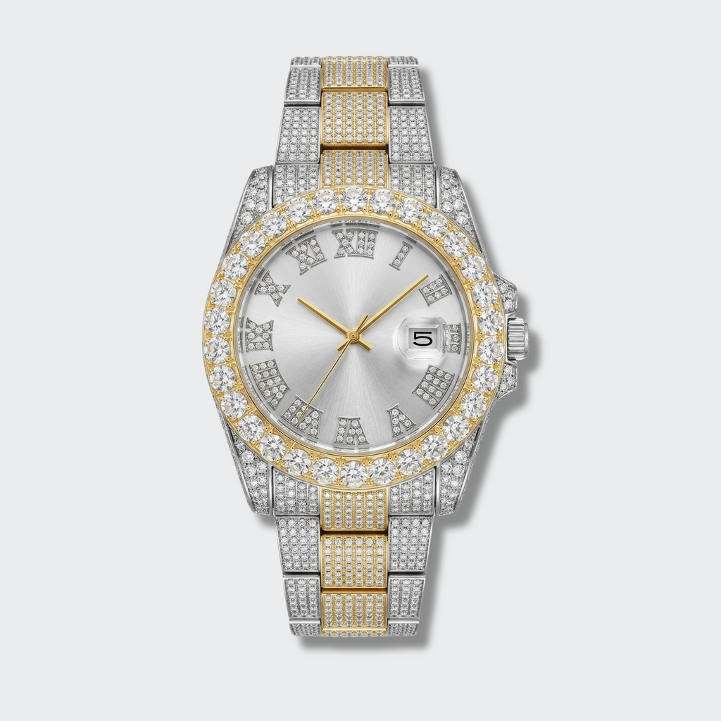 Bustdown Rollie Watch