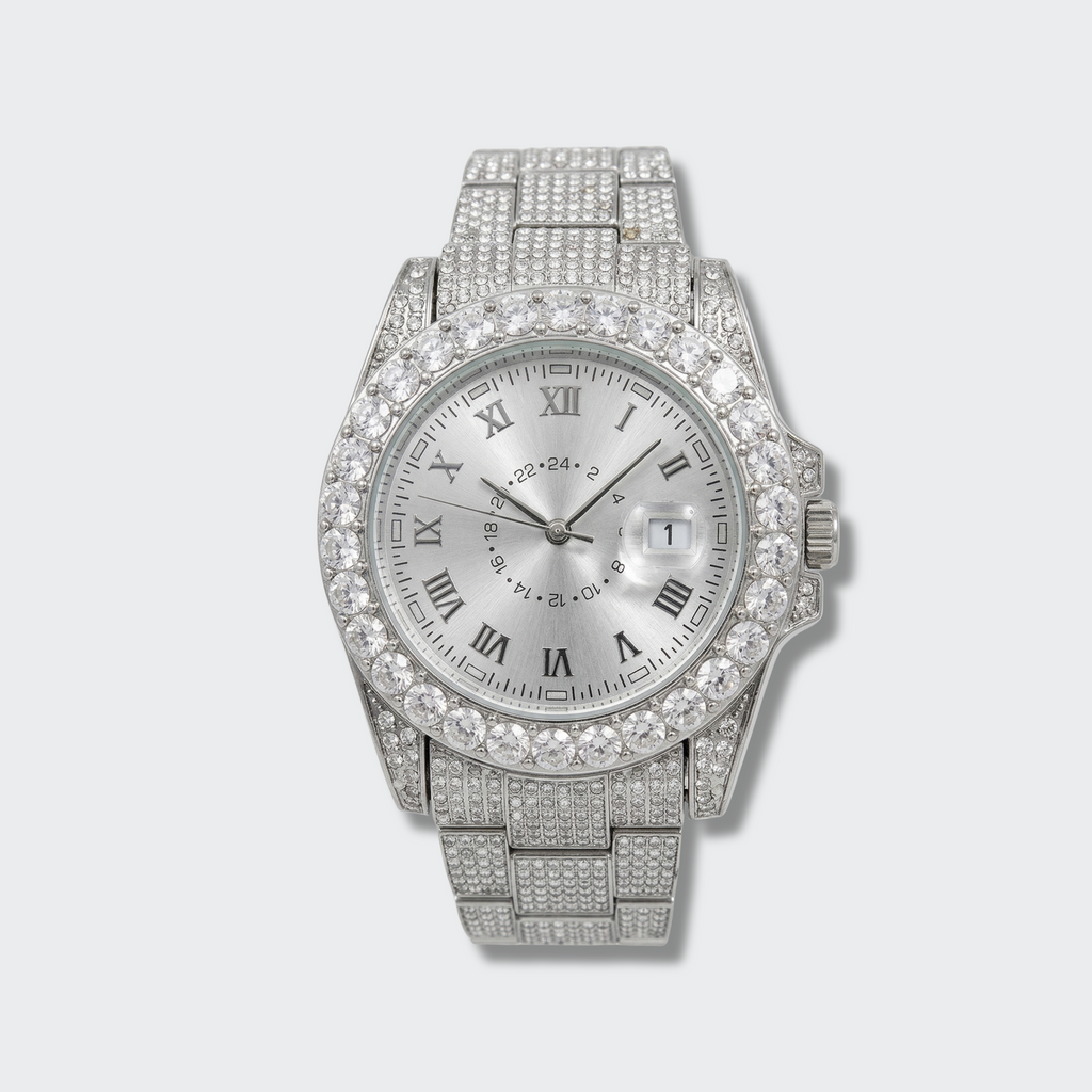 Bustdown Rollie Watch