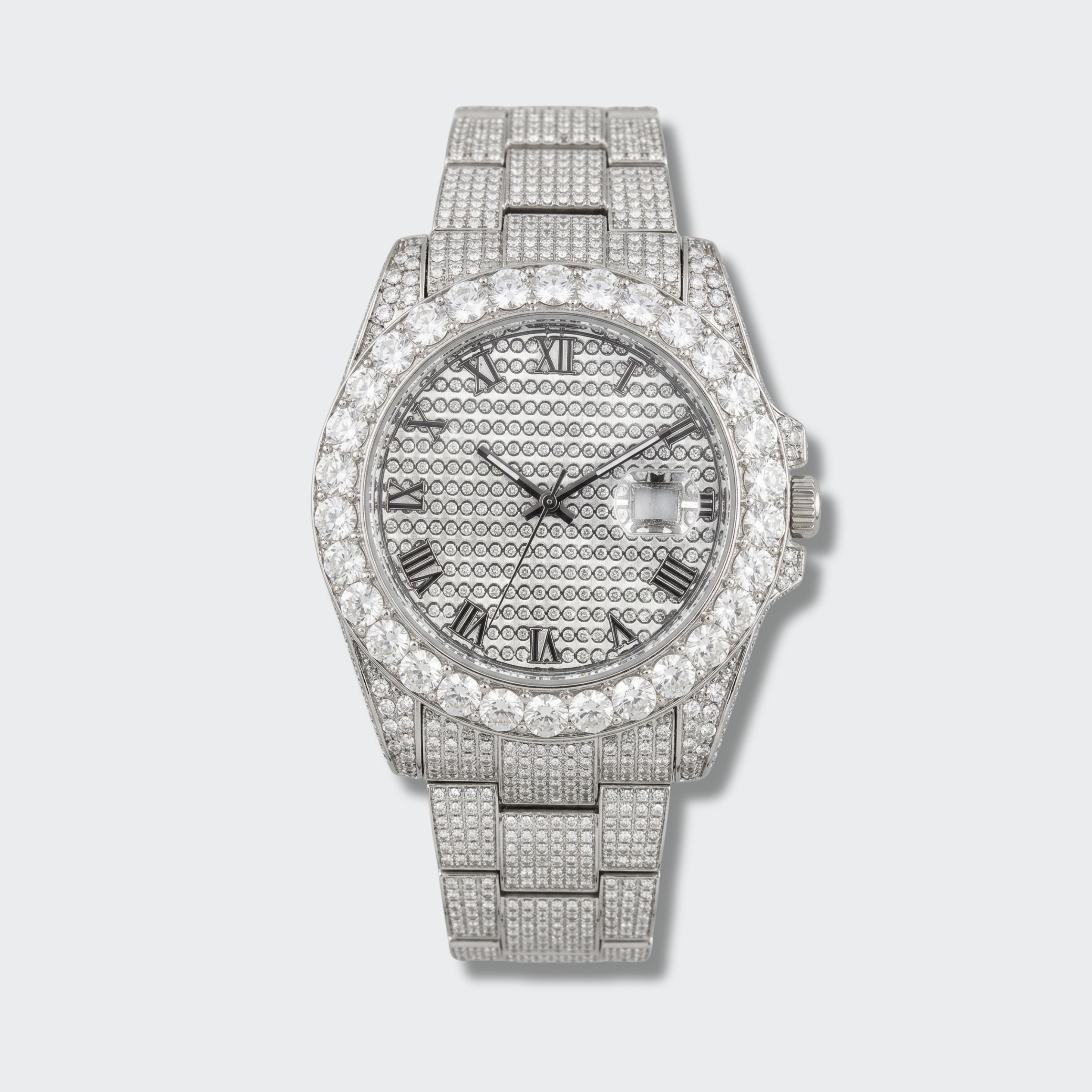 Bustdown Rollie Watch