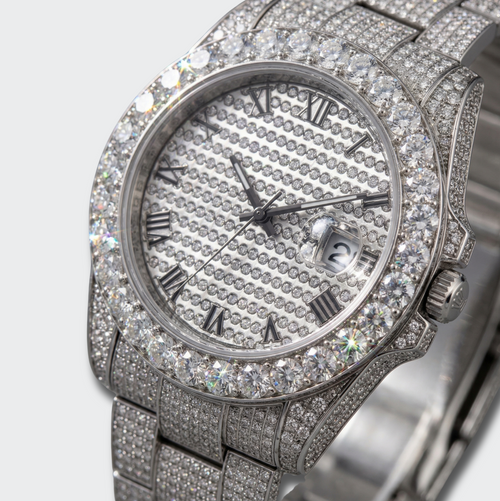 Bustdown Rollie Watch
