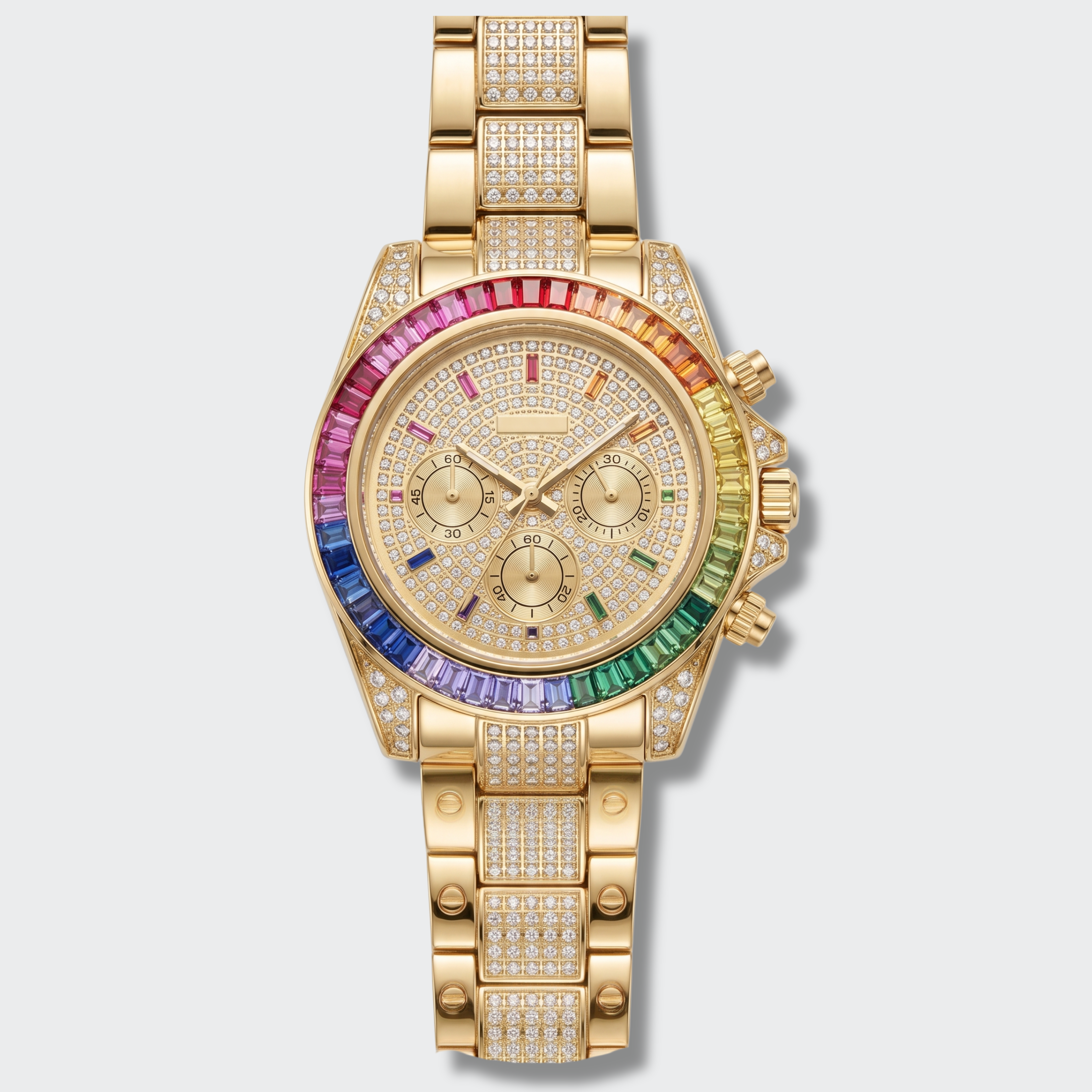 Bustdown Rollie Watch
