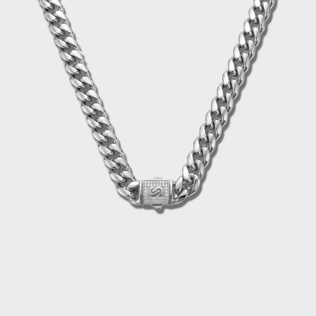 White Gold Plated Chain