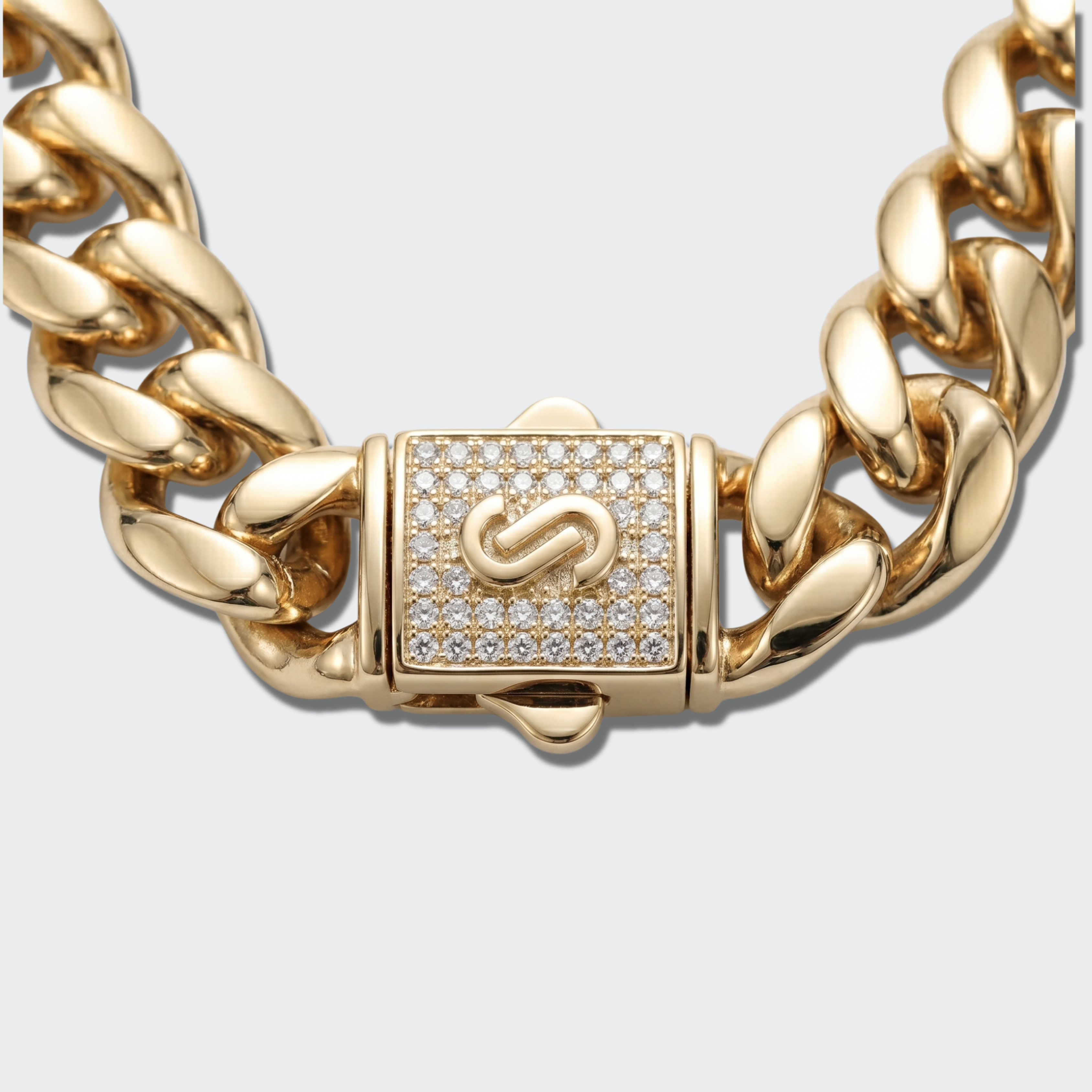 White Gold Plated Chain