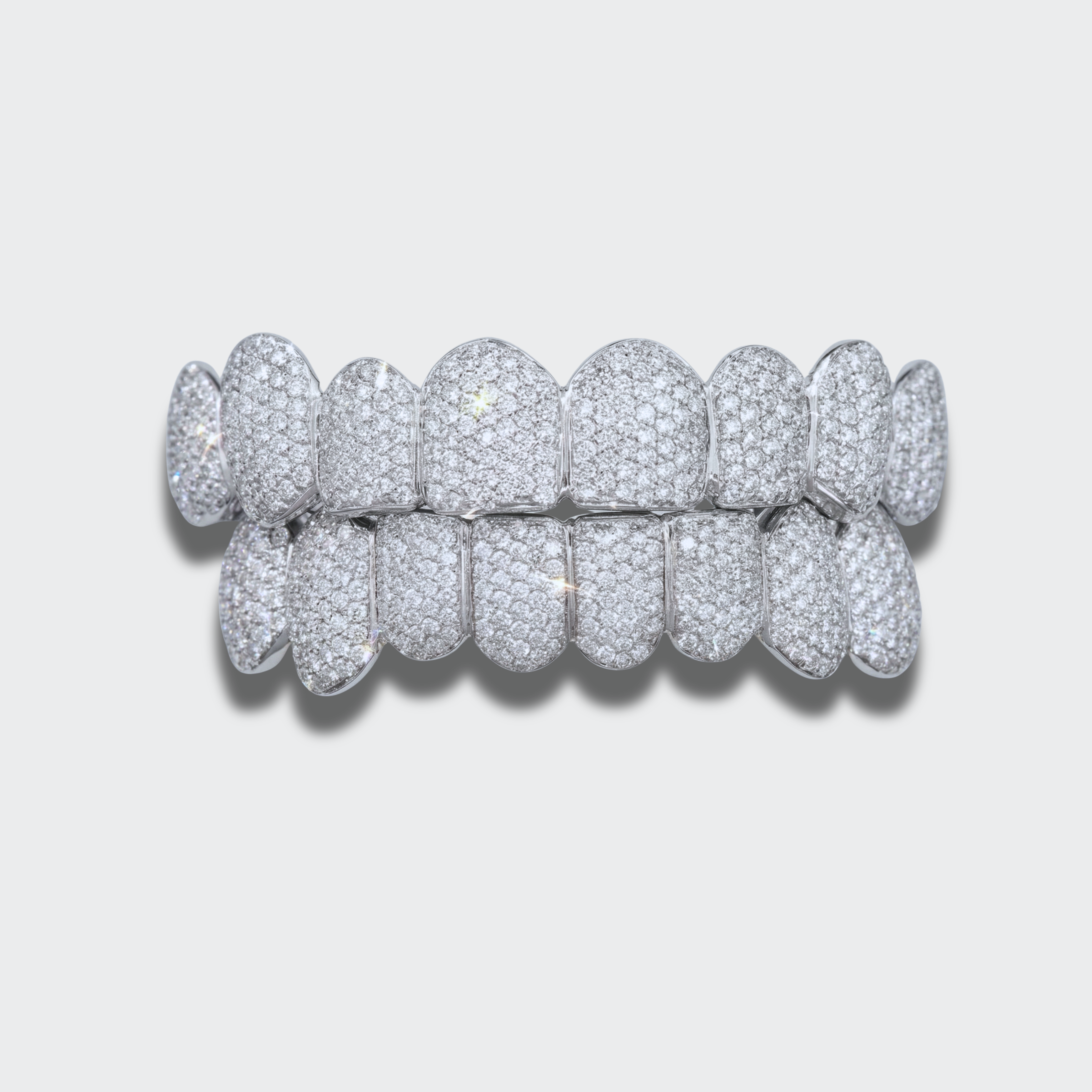 White Gold Plated Grillz