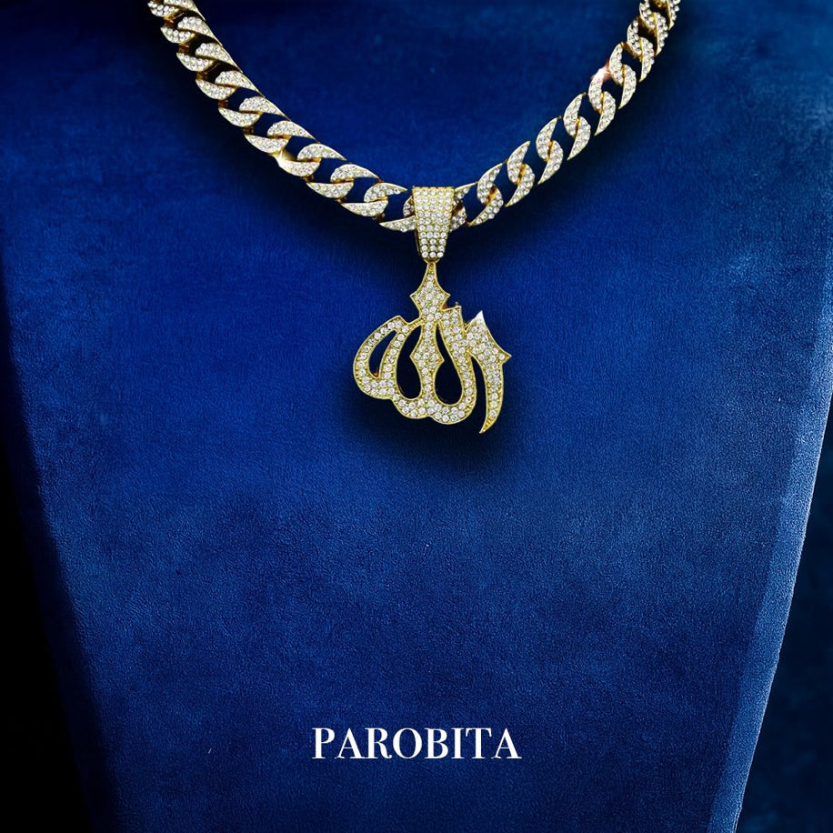 Iced Out Allah Chain