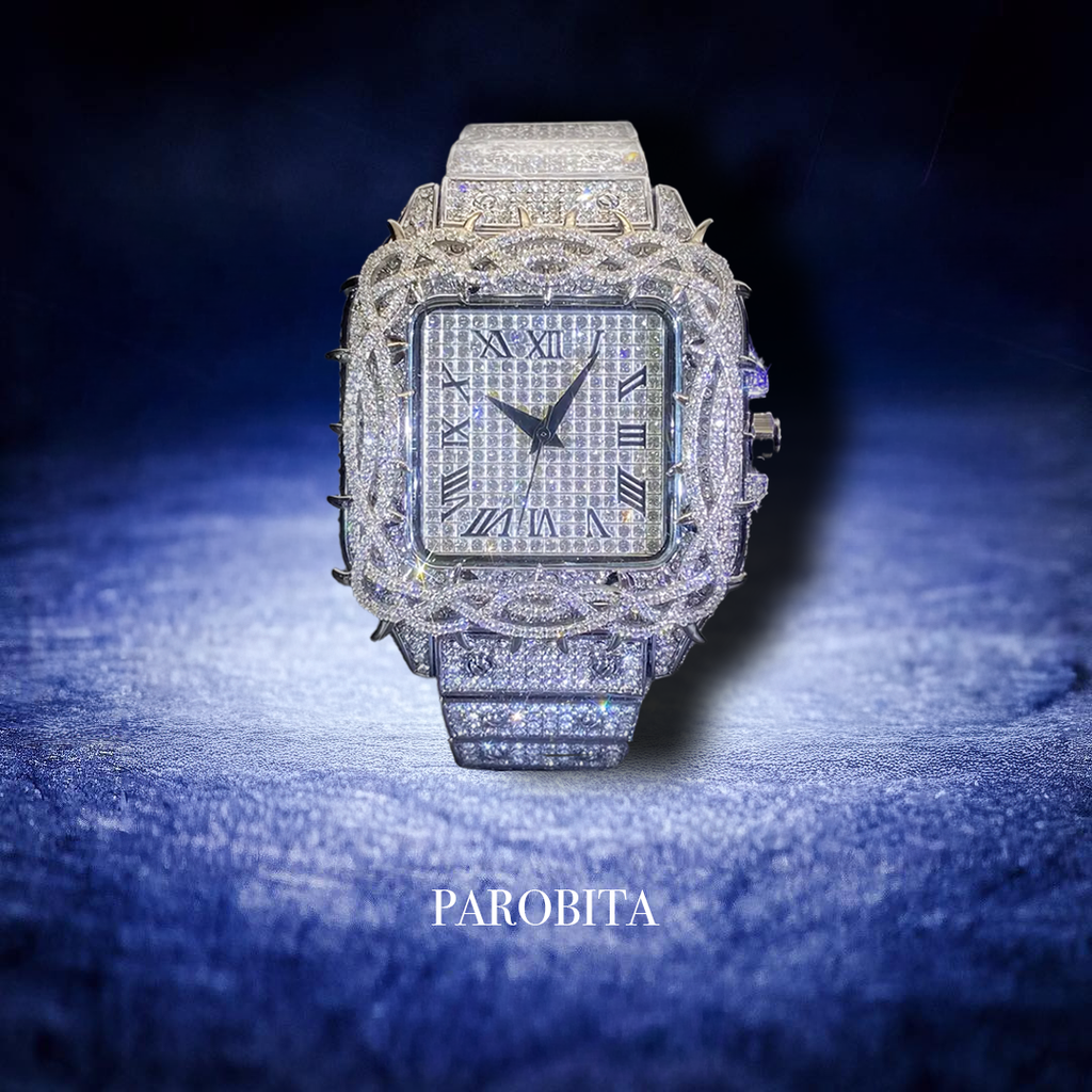 Premium Cartier Thorn Iced Out Watch