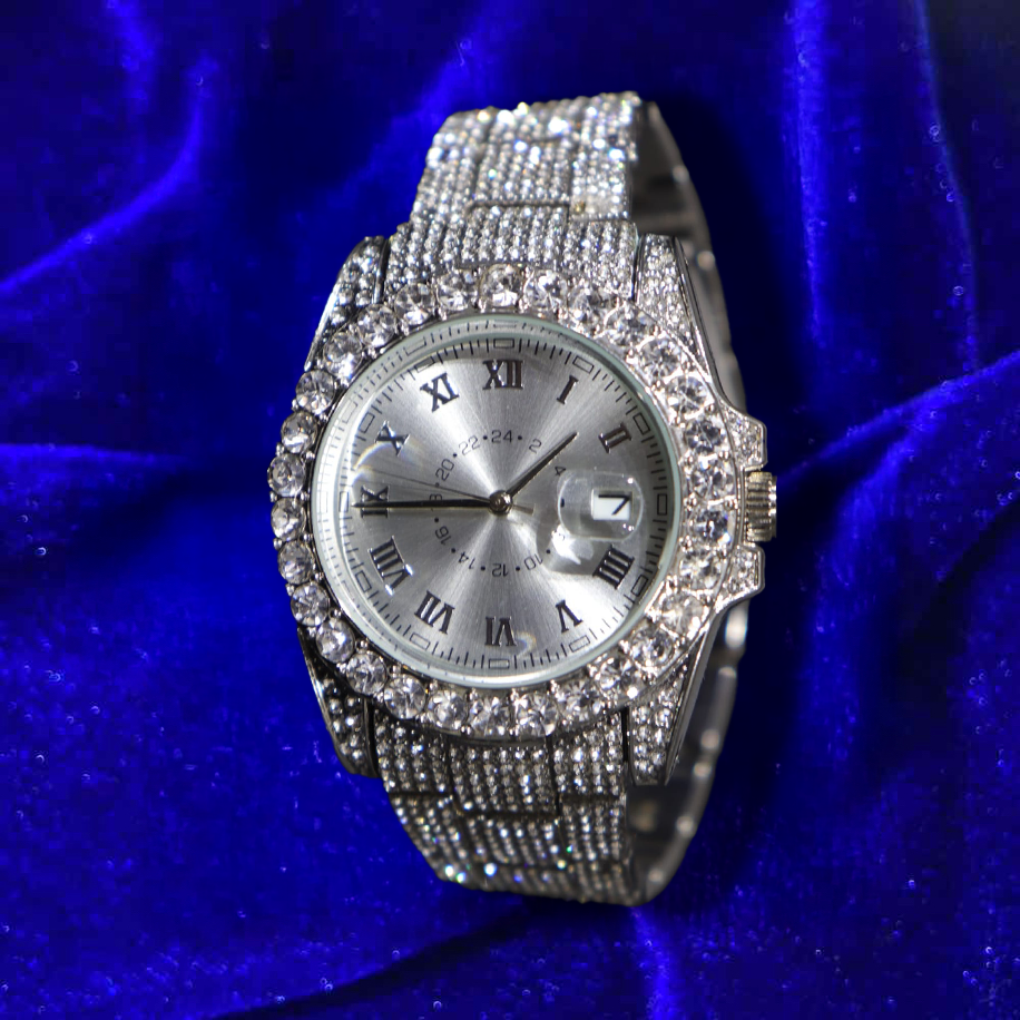 Bustdown Rollie Watch