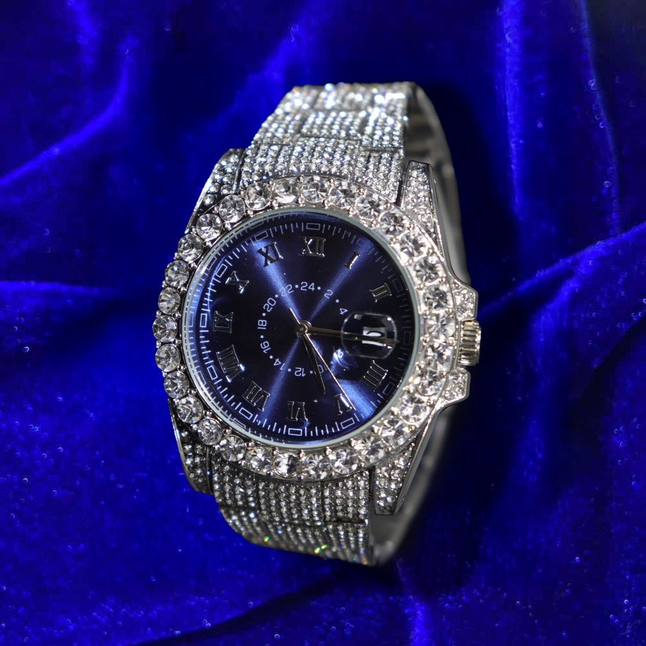 Bustdown Rollie Watch