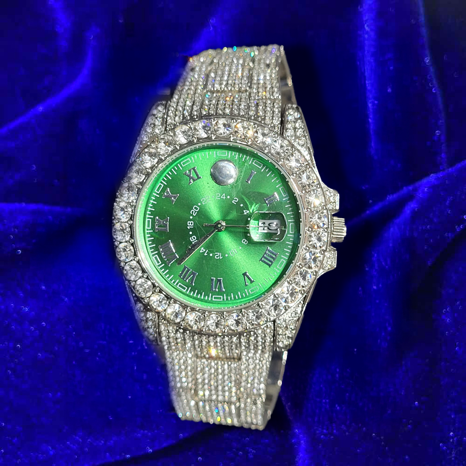 Bustdown Rollie Watch