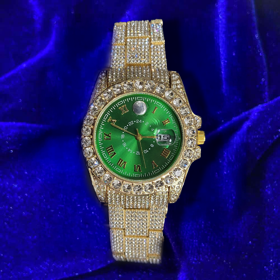 Bustdown Rollie Watch