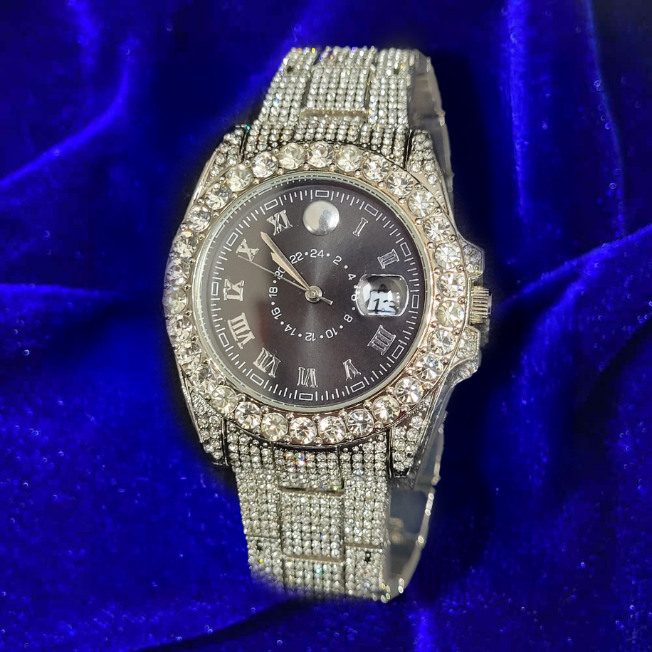 Bustdown Rollie Watch