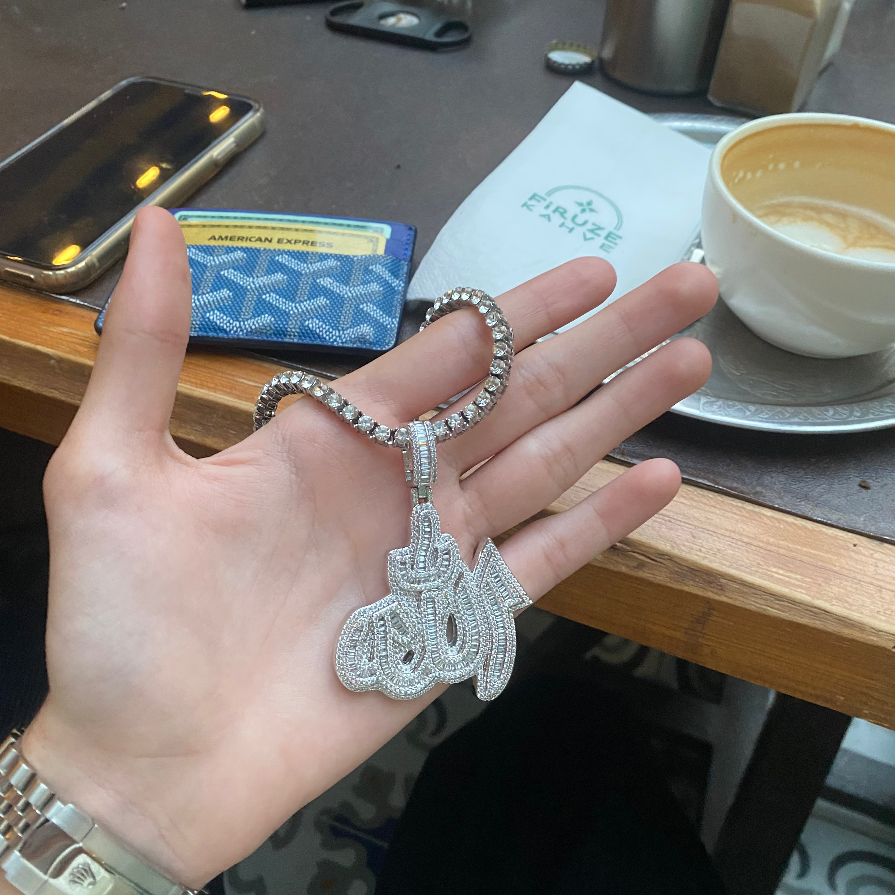 Iced Out Premium Allah Pendant