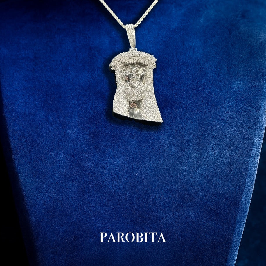 Iced Out Jesus Pendant