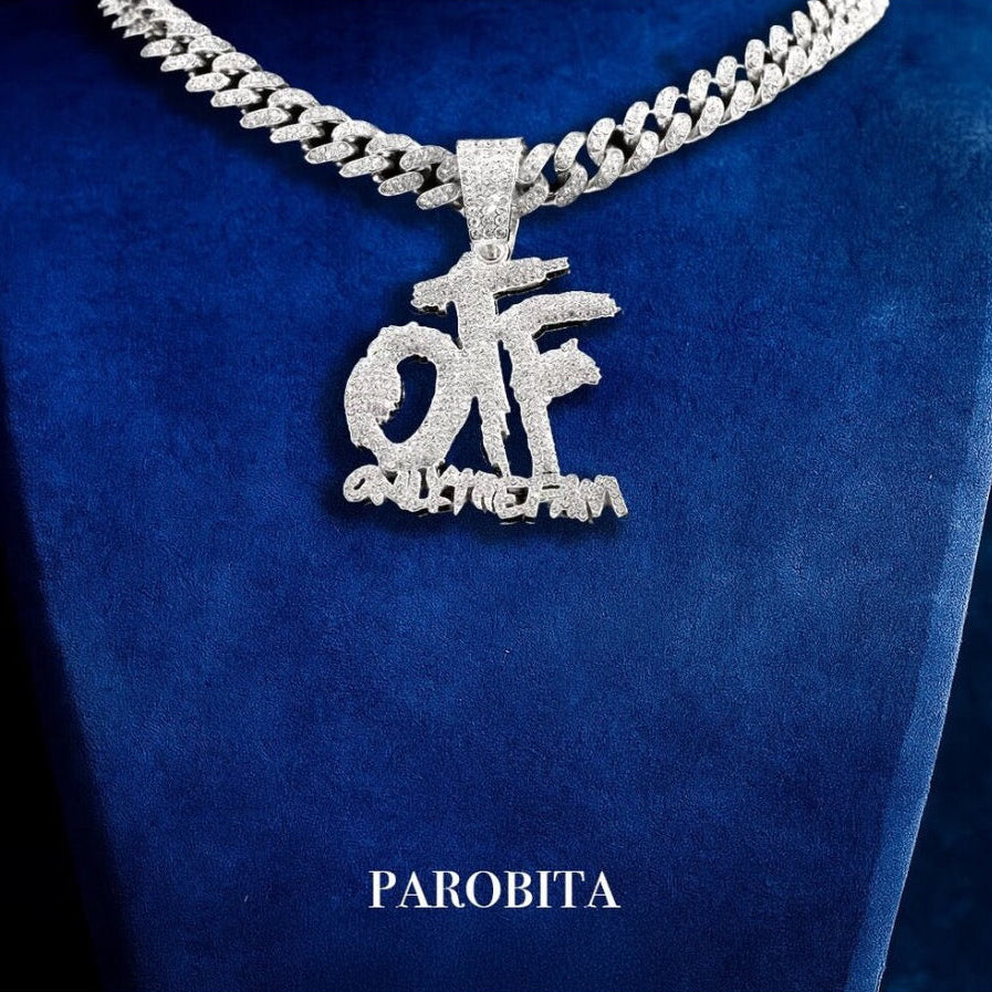 OTF Iced Out Chain & Pendant