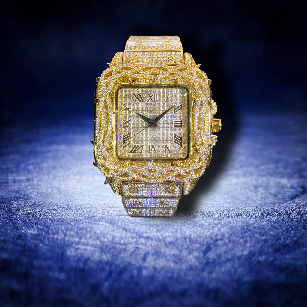 Premium Cartier Thorn Iced Out Watch
