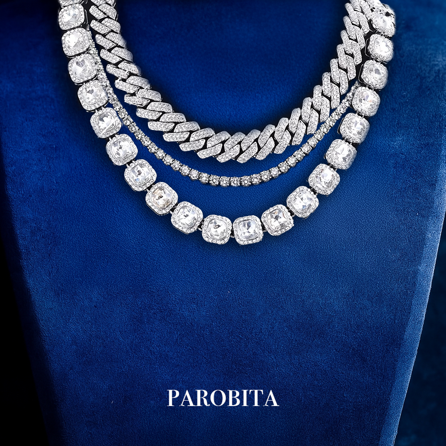 Iced Out Cuban Chain Bundle