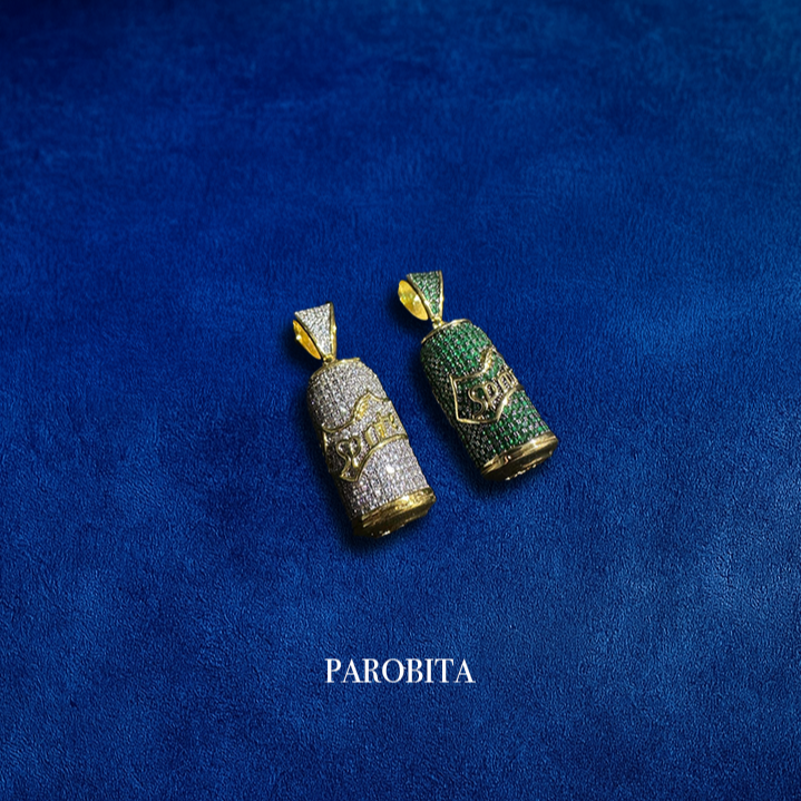 Premium Iced Out Sprite Pendant